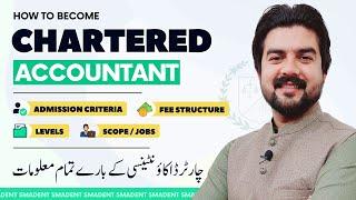 How to Become Chartered Accountant in Pakistan - Admission, Levels, Fees, Institutes, Jobs | Smadent