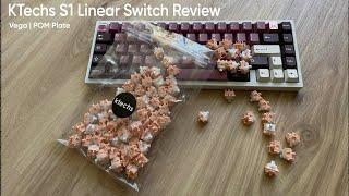 KTech S1 *Peaches* Linear Switch Sound Test and Review