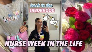 NURSE WEEK IN THE LIFE | LDRP nurse + school nurse