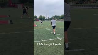 Practice film. Greg Motorny class of 2024 K/P