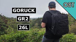 GoRuck GR2 26L Review 1000D Cordura (Tested in Costa Rica)