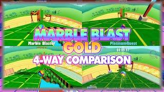 Marble Blast Gold vs Platinum vs Ultra 4-Way Comparison