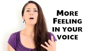 Freya's Singing Tips: How to put MORE FEELING into your voice