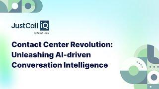 The all-new AI-driven Conversation Intelligence for Sales and Support teams