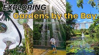 Singapore's Gardens by the Bay! Beautiful Nature Architecture | Crazy Rich Asians