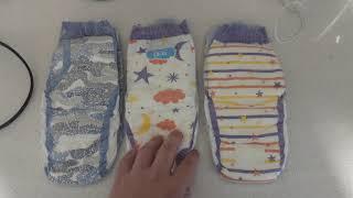 Comforts Night Pants Overnight Disposable Underpants Unboxing