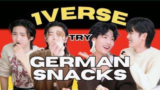 SNACK SPECIAL EP. 7 | 1VERSE Try GERMAN Snacks For The First Time!