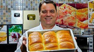 PÃO CASEIRO AMANTEIGADO MELHOR QUE DE PADARIA I FÁCIL I FOFINHO I UMA DELÍCIA