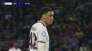 Jamal Musiala Back On The Pitch vs Barcelona! 1080i HD