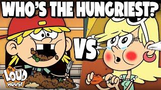 Who is the HUNGRIEST Loud?  | The Loud House