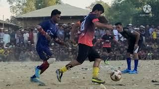 Football Match Aung Seik Pyin 02 vs00 Hafizu Rahaman Team Rohingya Refugee Camp 12 field