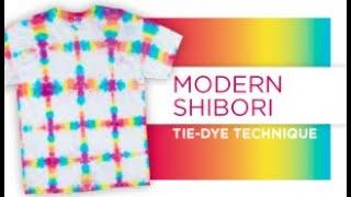 Modern Shibori Tie-Dye Technique  