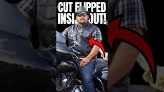 Have You Ever Seen a Biker with His Cut Flipped Inside Out? ️