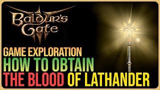 How to Get The Blood of Lathander Legendary Baldur's Gate 3