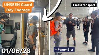 Unseen Footage Of My Guard Day + Funny Bits | TsetsTransport