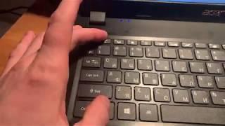 Bios на Acer aspire 3 / как отключить кнопку Fn