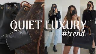 The QUIET LUXURY TREND & Why It Is The Best Trend For Your Wardrobe & Your Wallet 