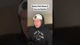 Boston Bruins vs Florida Panthers Post Game 6