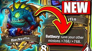 The NEW Way to Play Murlocs is CRAZY! | Hearthstone Battlegrounds