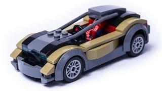 custom Lego city Spider man 's sports car moc.