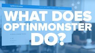 What Does OptinMonster Do?