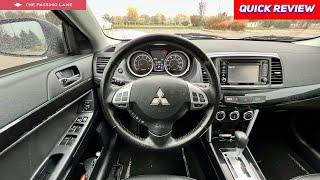 2017 Mitsubishi Lancer SEL 2.4L AWD | POV Quick Review Driving Impressions