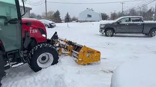 Tym t574 commercial snow removal