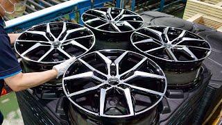 Modern Forged Aluminium Wheels Mass Production Process / 鋁合金鍛造輪圈量產工藝 - Taiwan Alloy Wheels Factory