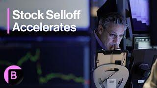 Global Stocks Selloff as Tariffs Take Effect
