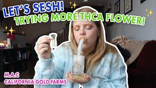 Trying M.A.C THCA Flower from California Gold Farm