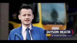 Jayson Heath, Top National Bus Driver finalist 2017, Kinchbus, Loughborough