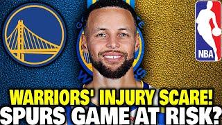 URGENT: Steph Curry and Draymond Green Injury Update Ahead of Crucial Spurs Showdown! Warriors News