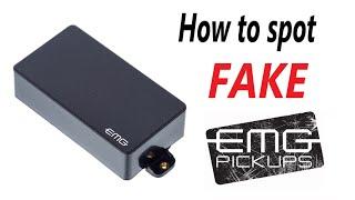 How to spot fake EMG pickup - Another Guitar Channel