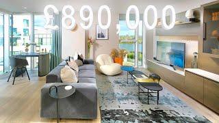 £890,000 London New Build Apartment for sale | Woodberry Down | Full Tour