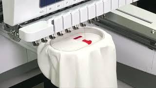 Embroidery on Sleeve of Polo shirt