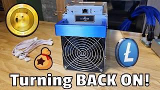 Antminer L3+ is Profitable Again!? Triple Merge Mining LTC, Dogecoin & Bellscoin