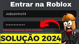 COMO RECUPERAR CONTA DO ROBLOX FACILMENTE EM 2024! *SEM EMAIL, SEM SENHA, SEM TELEFONE*