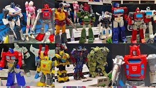 New Transformers waves revealed model kit action figures on display by Yolopark