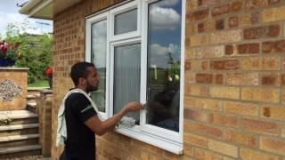 Fast traditional window cleaning