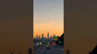 Sunset driving - Manhattan 