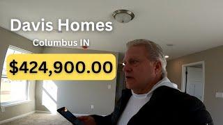 COLUMBUS INDIANA | DAVIS HOMES New Build Home Tour [$425K] Metropolitan INDIANAPOLIS Living