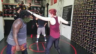 How to do the Pro Wrestling Punch with the Beginners class.