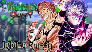 We played a INSANE New JJK Terraria Mod (SorceryFight Calamity)