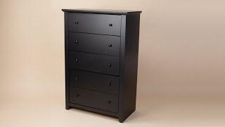 How to install the 5 Drawers Cabinet