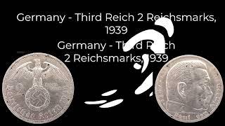 Germany - Third Reich 2 Reichsmarks, 1939