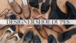 DESIGNER SHOE DUPES #6: Bottega Veneta, Saint Laurent, Chanel, Amina Muaddi & Gucci