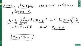 001 Рекуррентные соотношения Recurrent relations