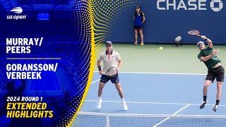 Murray/Peers vs. Goransson/Verbeek Extended Highlights | 2024 US Open Round 1