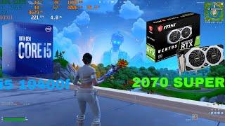 Fortnite Chapter 2 Remix- RTX 2070 SUPER, i5 10400f : Ranked Solos 1080p Performance Mode