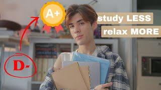 how to BECOME AN A+ STUDENT | EASY study tips